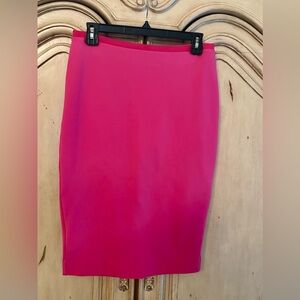 Boden Vibrant Pink Pencil Skirt